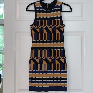 Jealous Tomato GeometricPrint  Mini Dress - SIZE SMALL - Excellent Condition